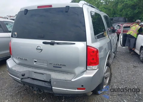 2011 Nissan Armada Platinum из США, поврежденный, VIN 5N1BA0ND1BN614557